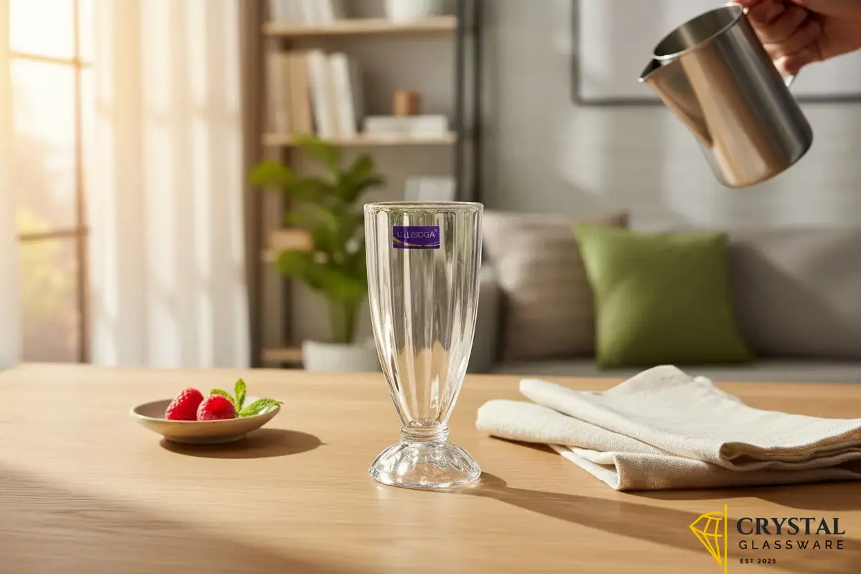 Delisoga premium milkshake or falooda glass 